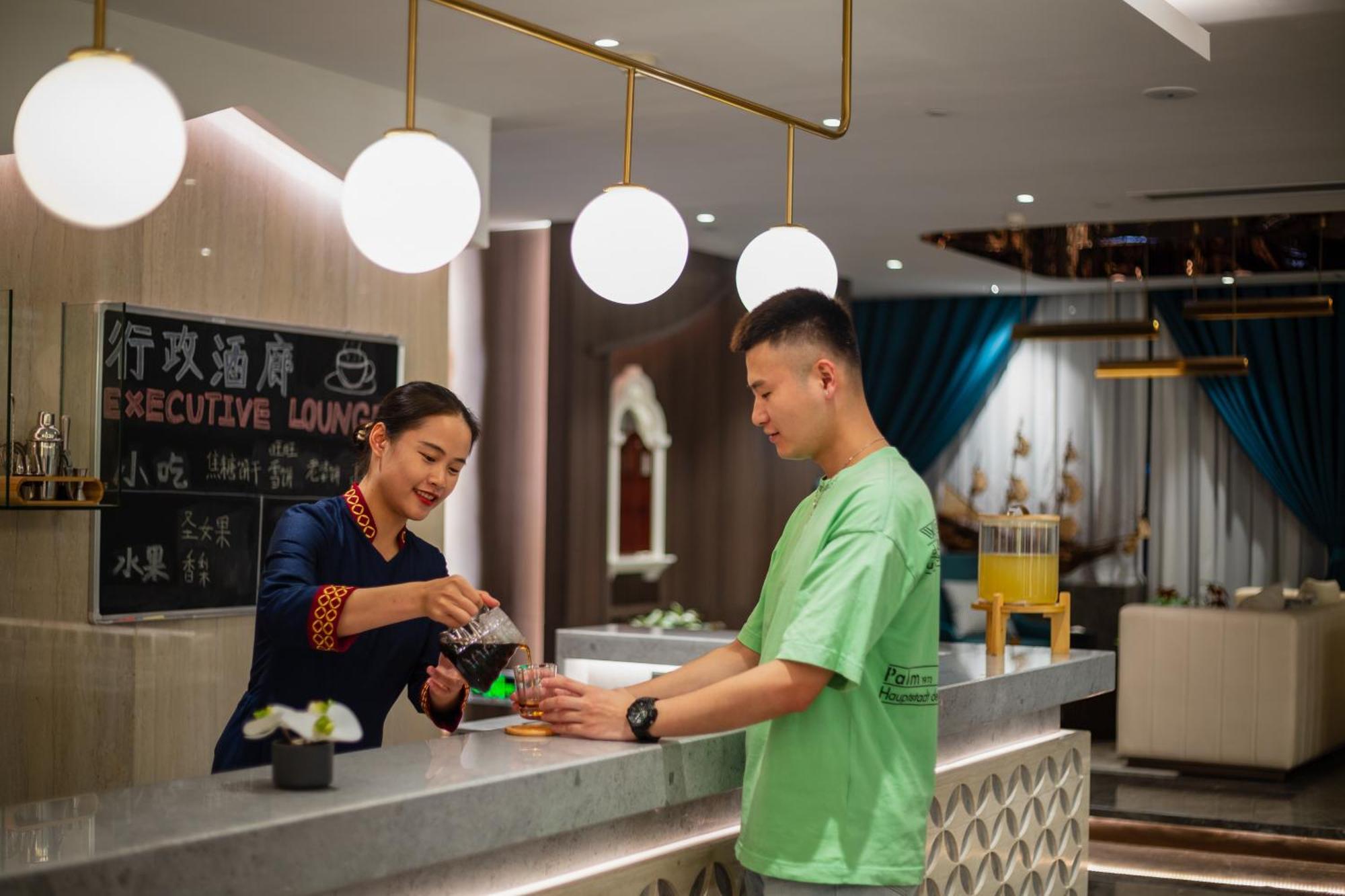 Guangzhou Wogo Yuanbao Hotel-Zhujiang New Town-Free Canton Fair Shuttle Bus & Overseas Buyer Registration Services المظهر الخارجي الصورة
