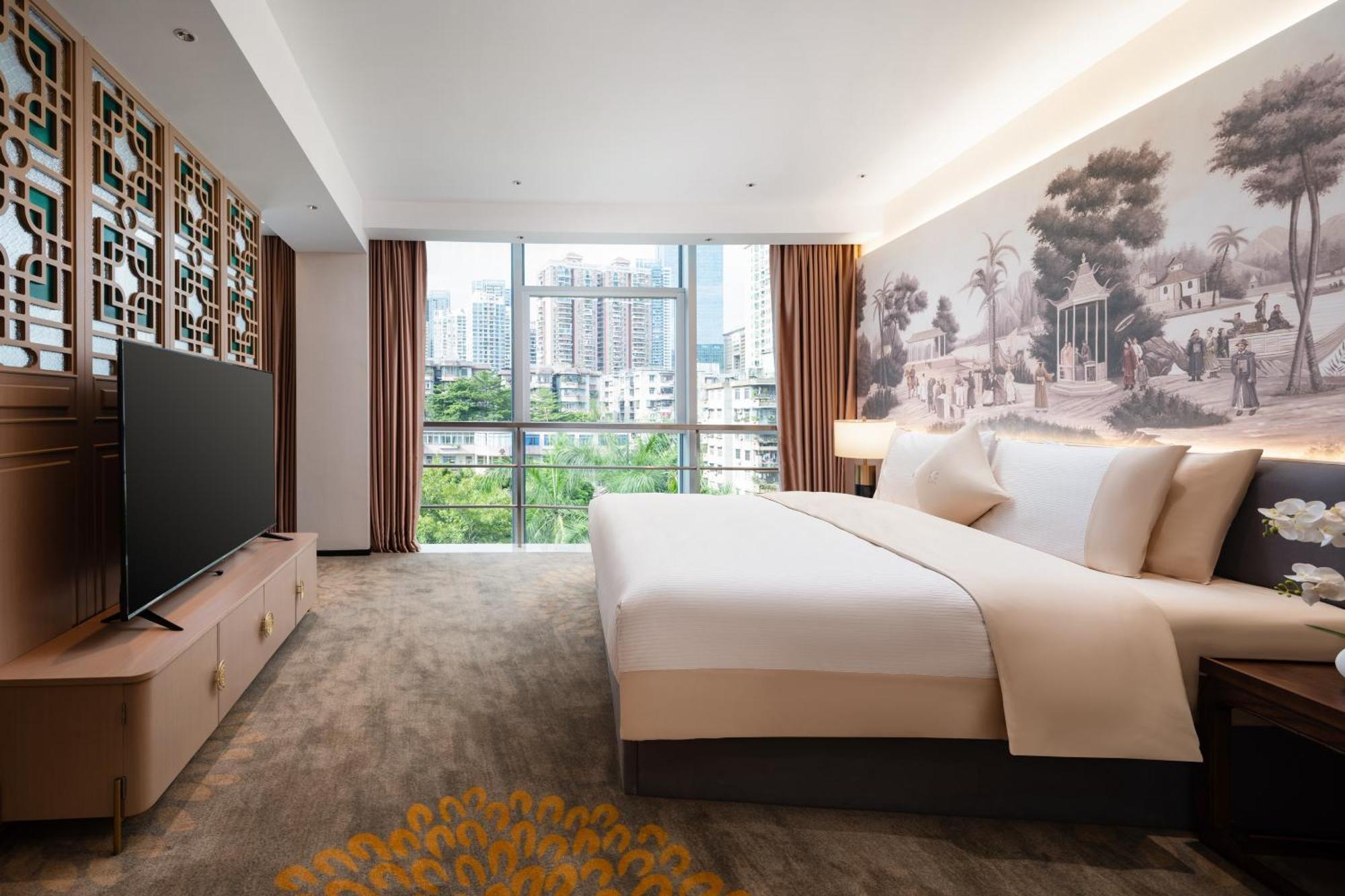 Guangzhou Wogo Yuanbao Hotel-Zhujiang New Town-Free Canton Fair Shuttle Bus & Overseas Buyer Registration Services المظهر الخارجي الصورة